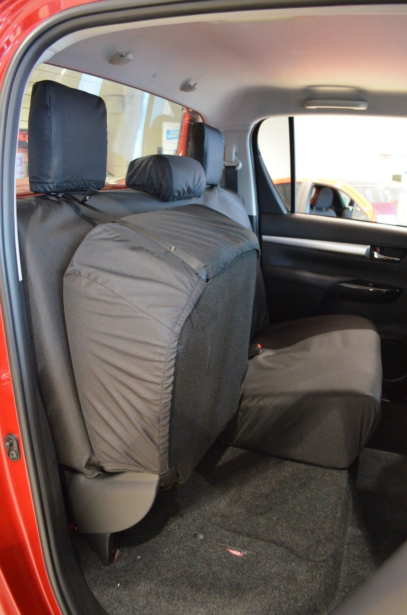 Turtle Covers Seats Tailored Seat Covers Fits Toyota Hilux Invincible 2016+ Tailored Seat Covers