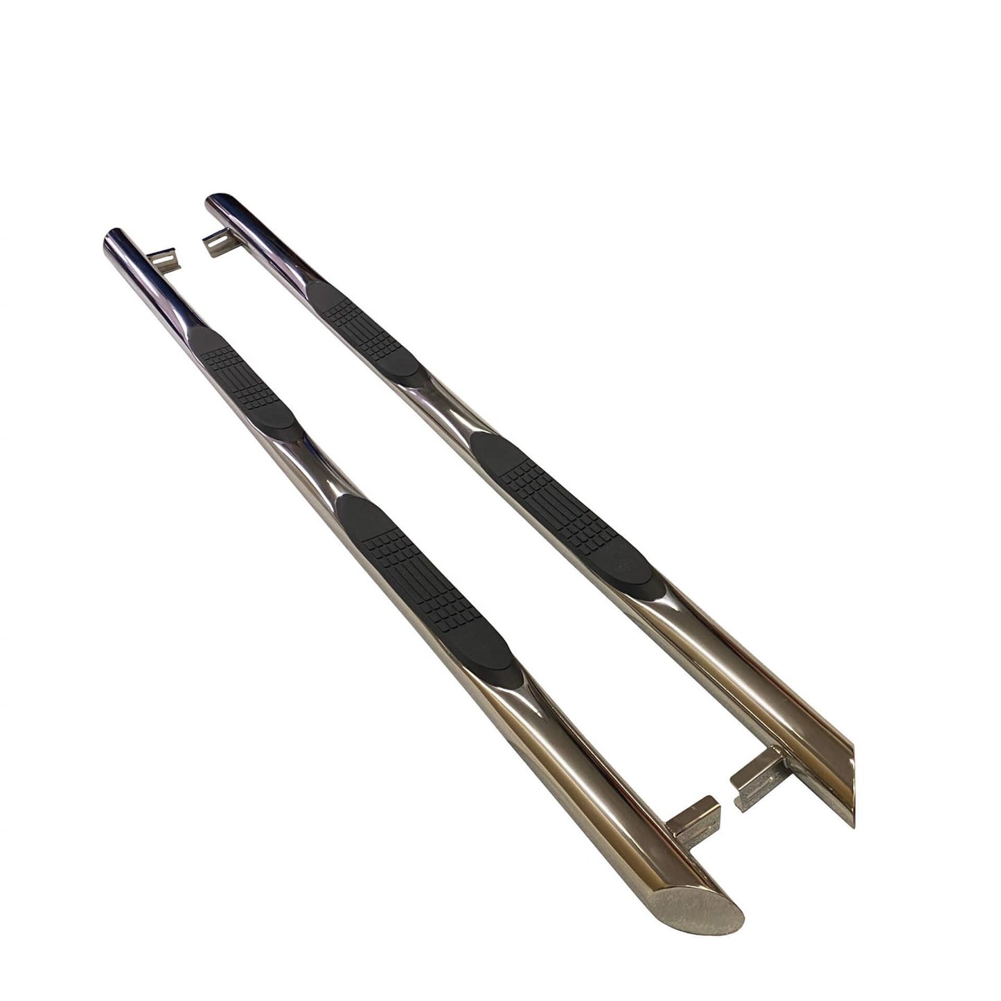Direct4x4 Side Steps and Bars Chrome SUS304 Stainless Steel Side Bars + Step Pads for Mercedes Vito/Viano 14+
