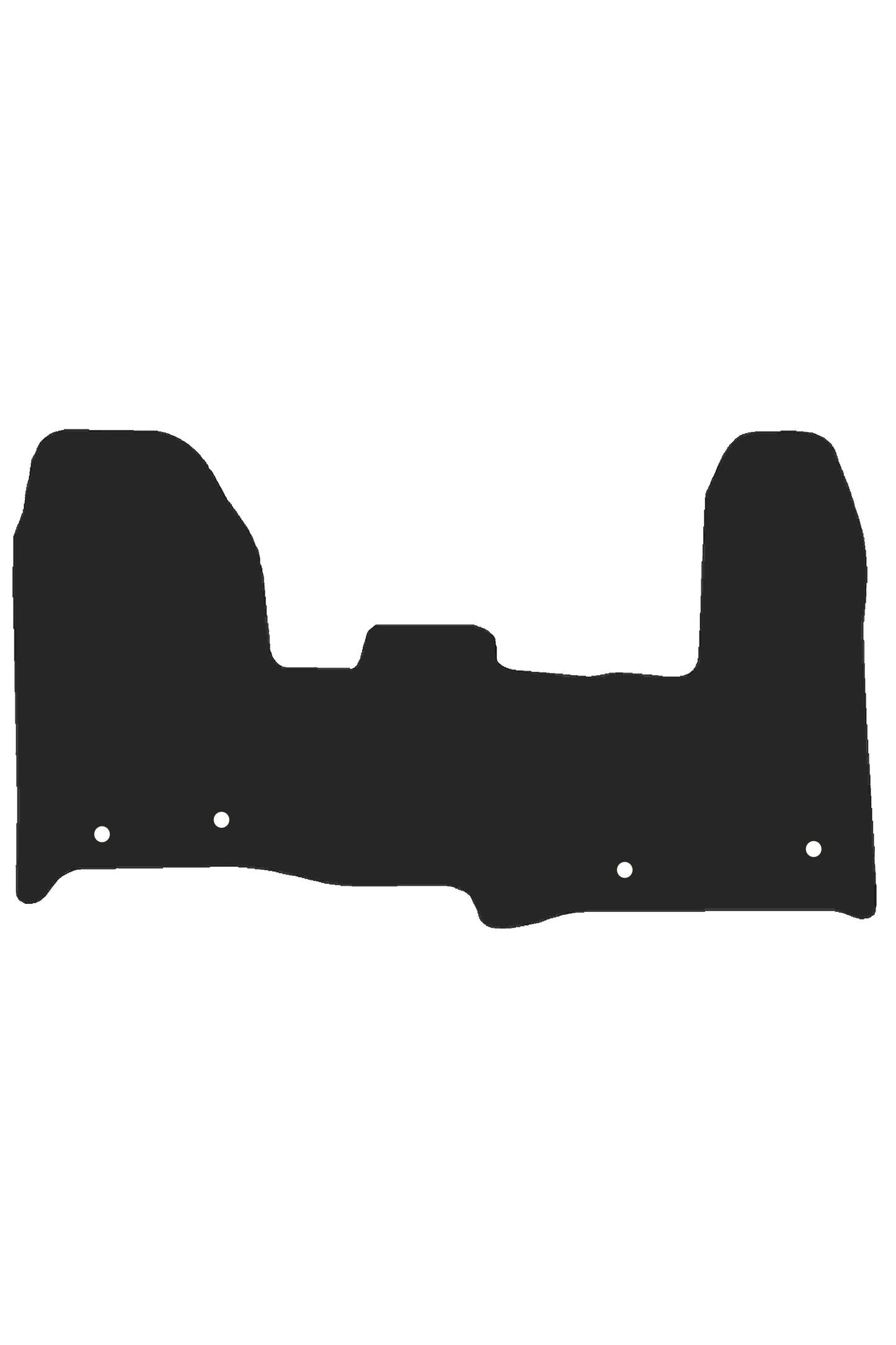 Turtle Covers Mats Tailored Rubber Mats Fits Ford Custom 2013-2023 Tailored Front Rubber Mats