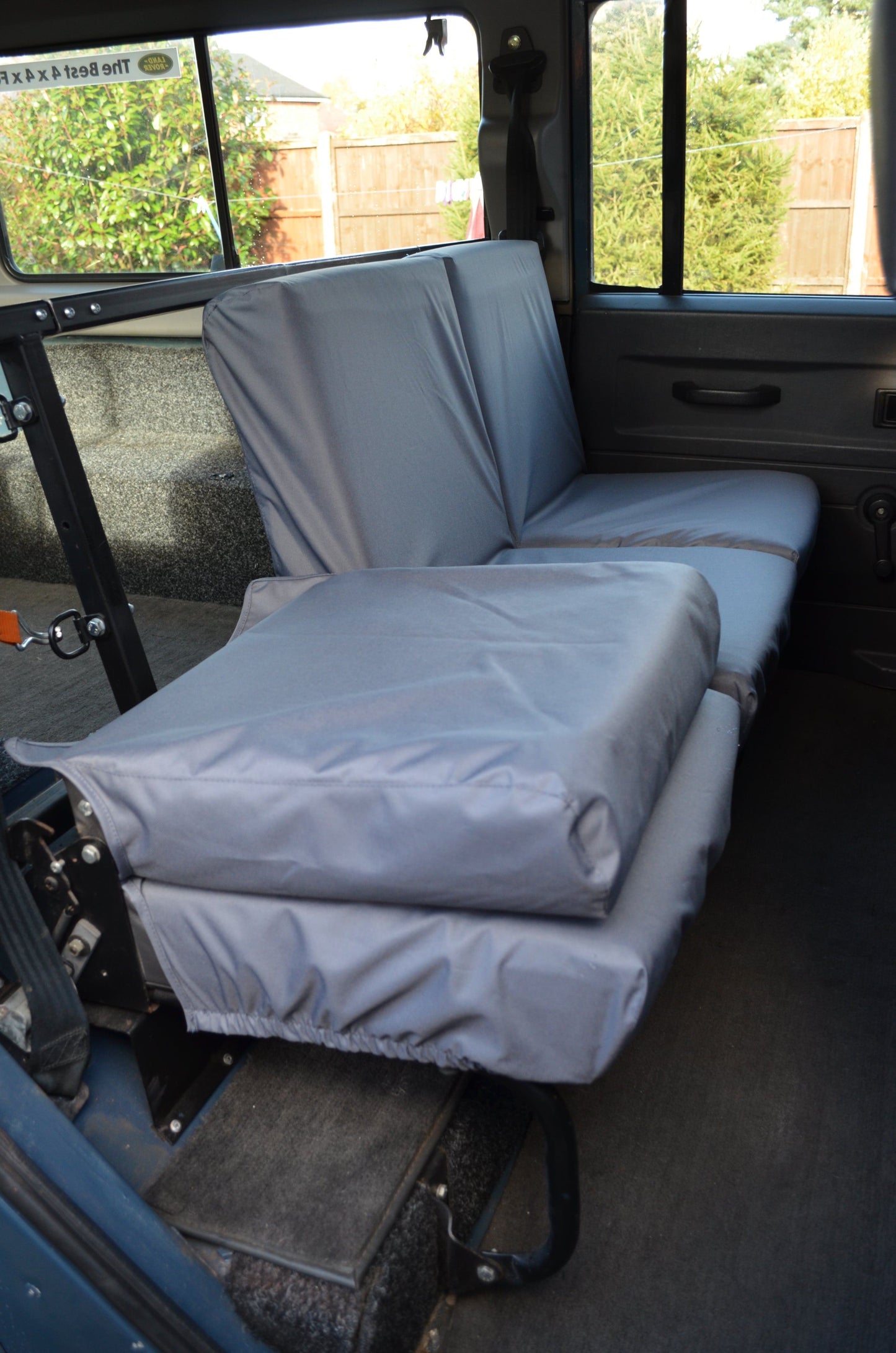 Turtle Covers Seats Tailored Seat Covers Fits Land Rover Defender 1983-2007 Rear Seat Covers