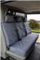 Turtle Covers Seats Tailored Seat Covers Fits Nissan Primastar Crew Cab 2006-2014 Rear Seat Covers Right Hand Drive Standard Grey