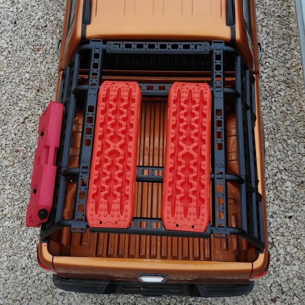 Direct4x4 Pickup Truck Cargo Racks Adjustable Expedition Load Bed Rack Frame System for Toyota Hilux 2016+
