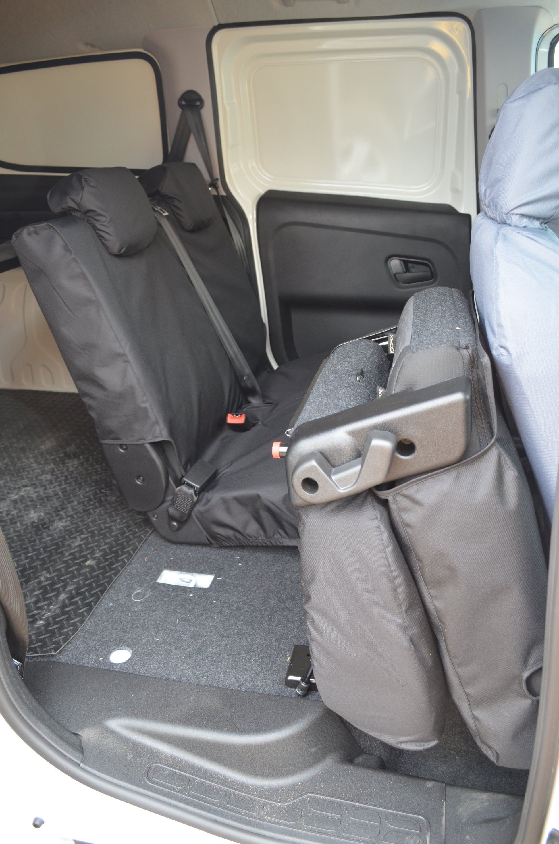 Turtle Covers Seats Tailored Seat Covers Fits Fiat Doblo Van 2010-2022 Tailored Seat Covers
