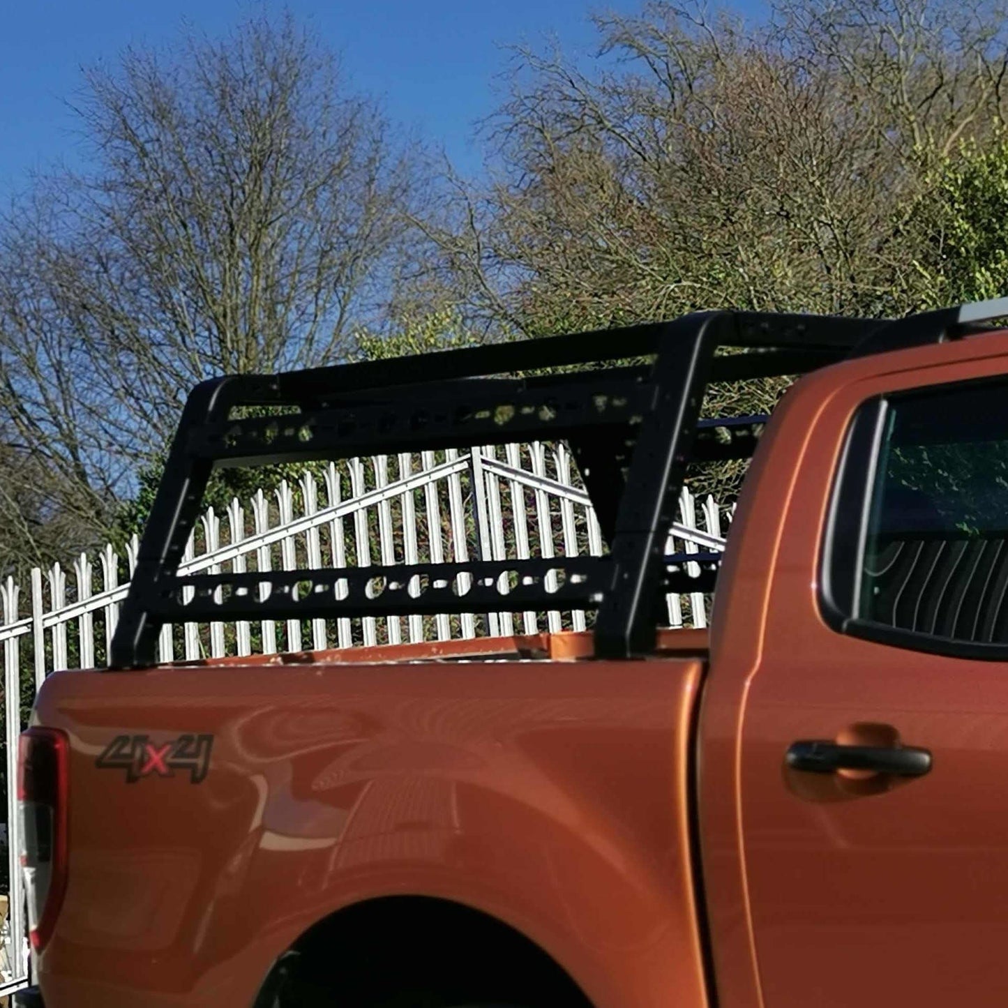 Direct4x4 Pickup Truck Cargo Racks Adjustable Load Bed Roof Top Tent Cargo Frame Rack for Nissan Navara NP300 2015+