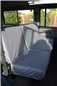 Turtle Covers Seats Tailored Seat Covers Fits Land Rover Defender 1983-2007 Rear Seat Covers Right Hand Drive 2nd Row 3 Singles Grey
