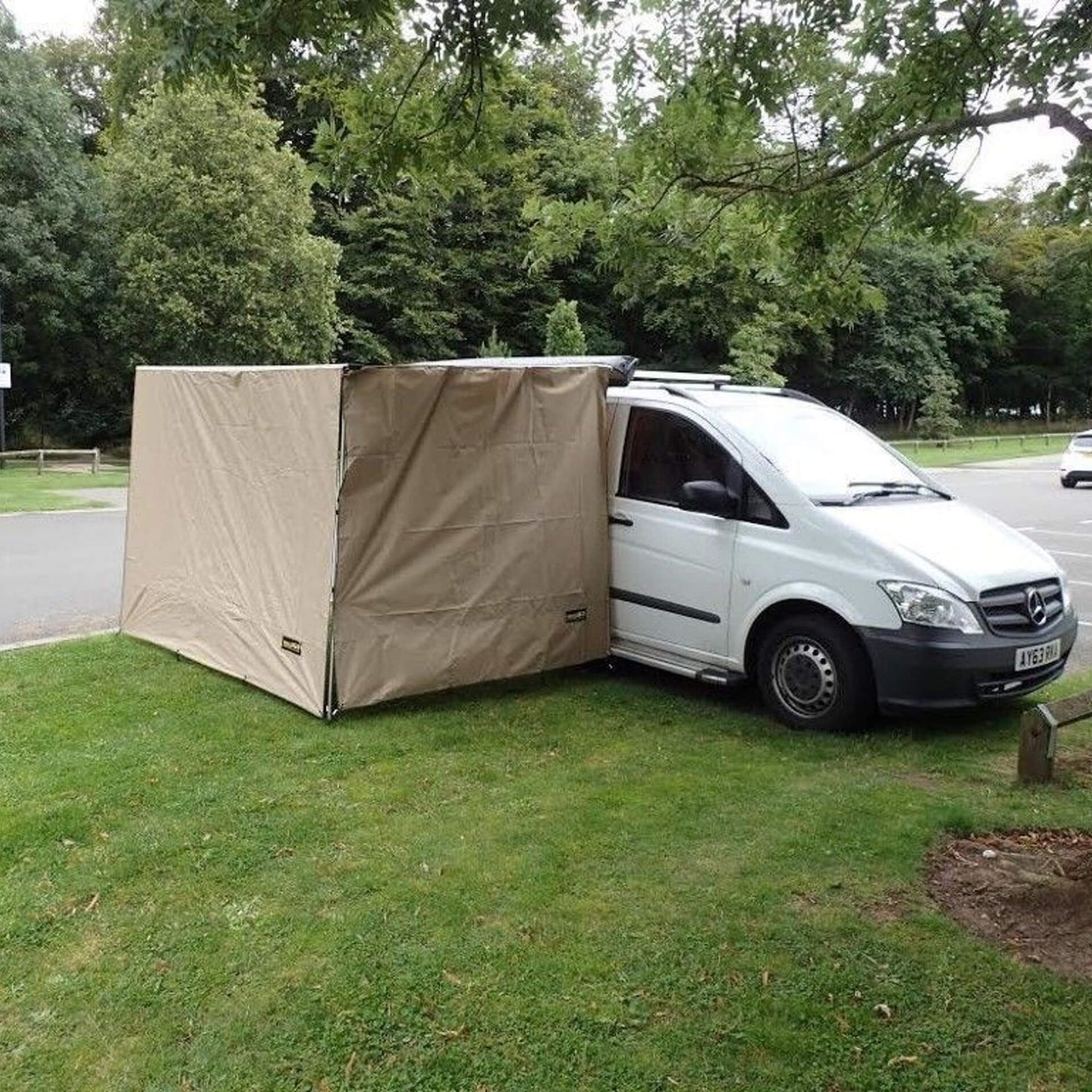 Direct4x4 Side Awnings Expedition Overland Pull-out Vehicle Camping Side Awning