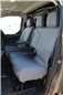 Turtle Covers Seats Tailored Seat Covers Fits Vauxhall Vivaro 2019+ Seat Covers Right Hand Drive Front 3 With Worktray Grey