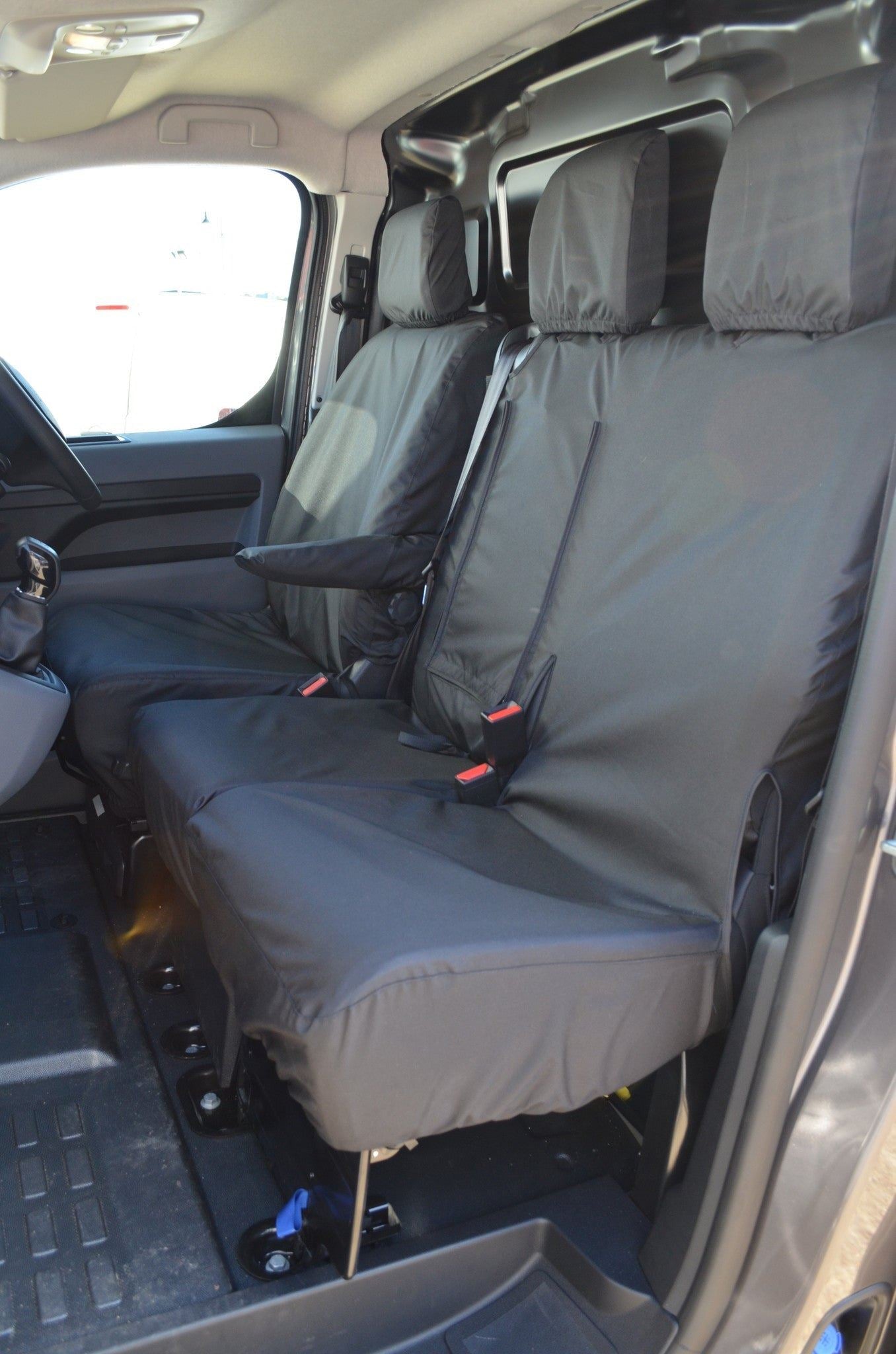 Turtle Covers Seats Tailored Seat Covers Fits Peugeot e-Expert 2020+ Front Seat Covers