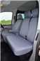 Turtle Covers Seats Tailored Seat Covers Fits VW Volkswagen Transporter T5 Shuttle 2010-2015 Seat Covers Right Hand Drive 9 Seater Grey