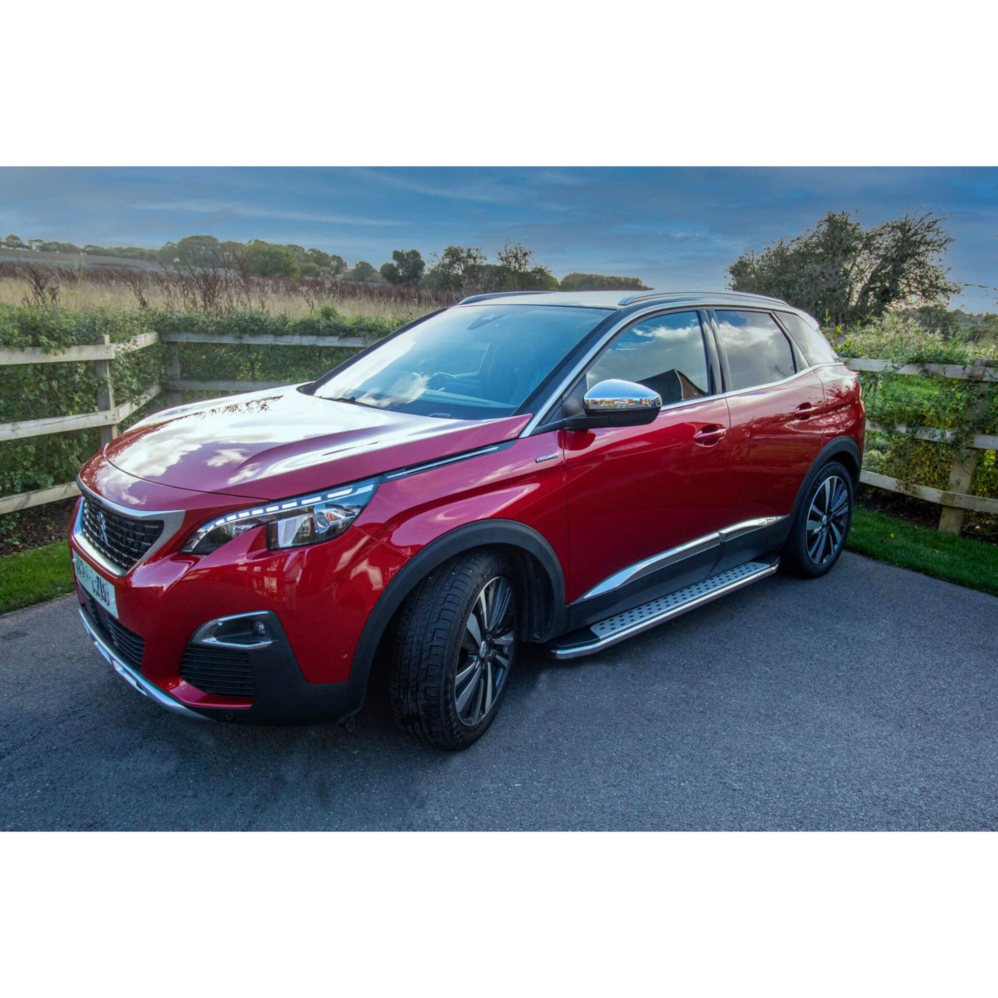 Direct4x4 Side Steps and Bars Freedom Side Steps Running Boards for Peugeot 3008 2016-2024