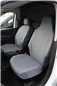Turtle Covers Seats Tailored Seat Covers Fits Peugeot e-Partner 2021+ Front Seat Covers Right Hand Drive Front Pair (Integral Passenger Headrest) Grey