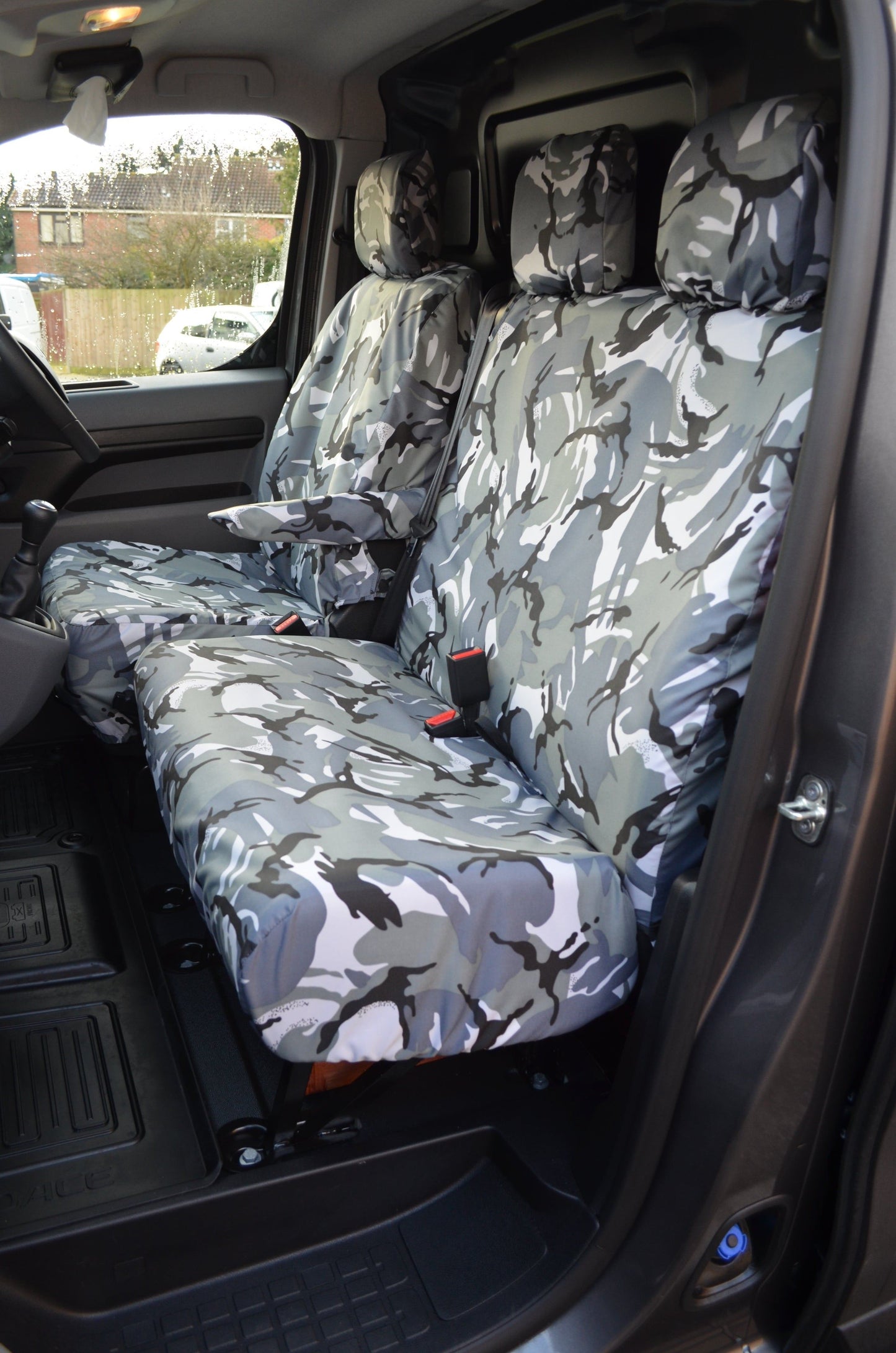 Turtle Covers Seats Tailored Seat Covers Fits Peugeot e-Expert 2020+ Front Seat Covers