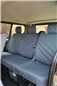 Turtle Covers Seats Tailored Seat Covers Fits Nissan NV300 2016-2022 9-Seater Minibus Seat Covers Right Hand Drive 3rd Row Rear Grey