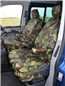 Turtle Covers Seats Tailored Seat Covers Fits VW Volkswagen Transporter T5 Shuttle 2010-2015 Seat Covers Right Hand Drive 8 Seater Green Camo
