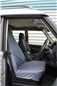 Turtle Covers Seats Universal Seat Covers Small Universal Car & Van Seat Covers Right Hand Drive Single Grey