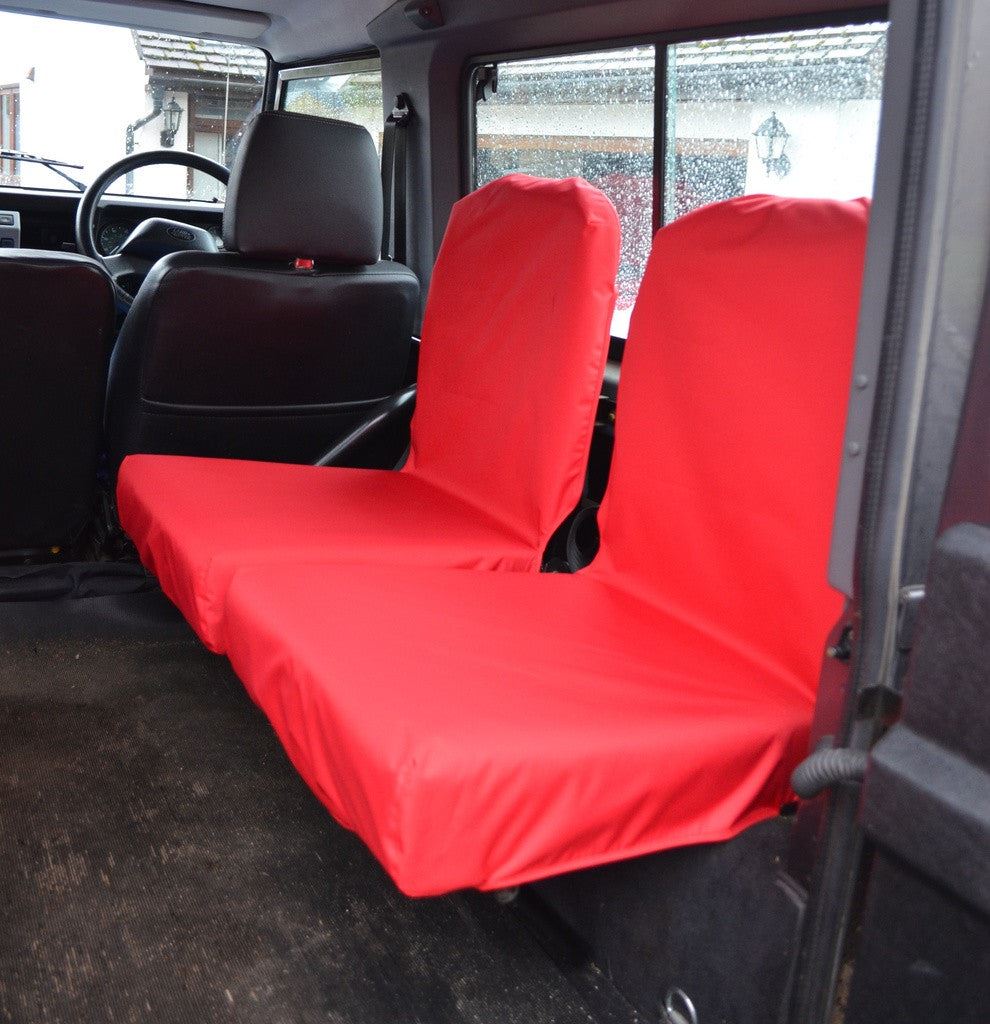 Turtle Covers Seats Tailored Seat Covers Fits Land Rover Defender 1983-2007 Rear Seat Covers