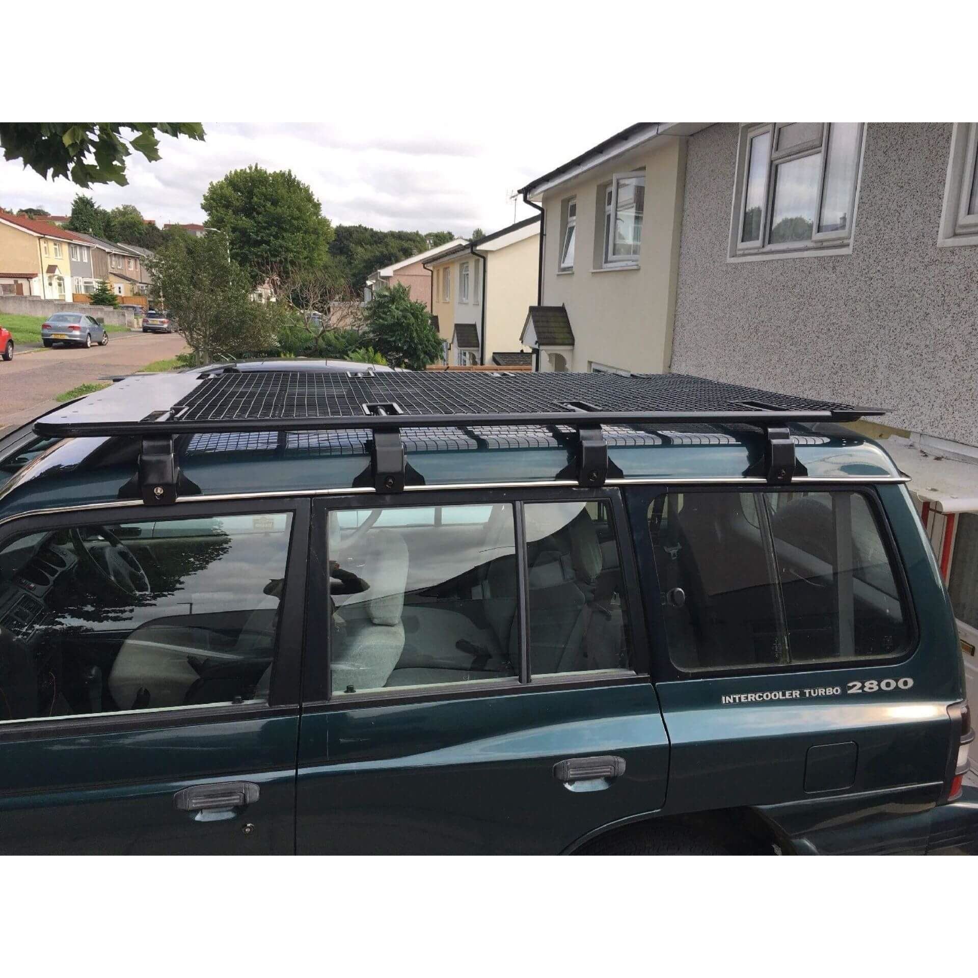 Direct4x4 Roof Racks Expedition Steel Flat Roof Rack for Mitsubishi Shogun/Pajero 1982-1998