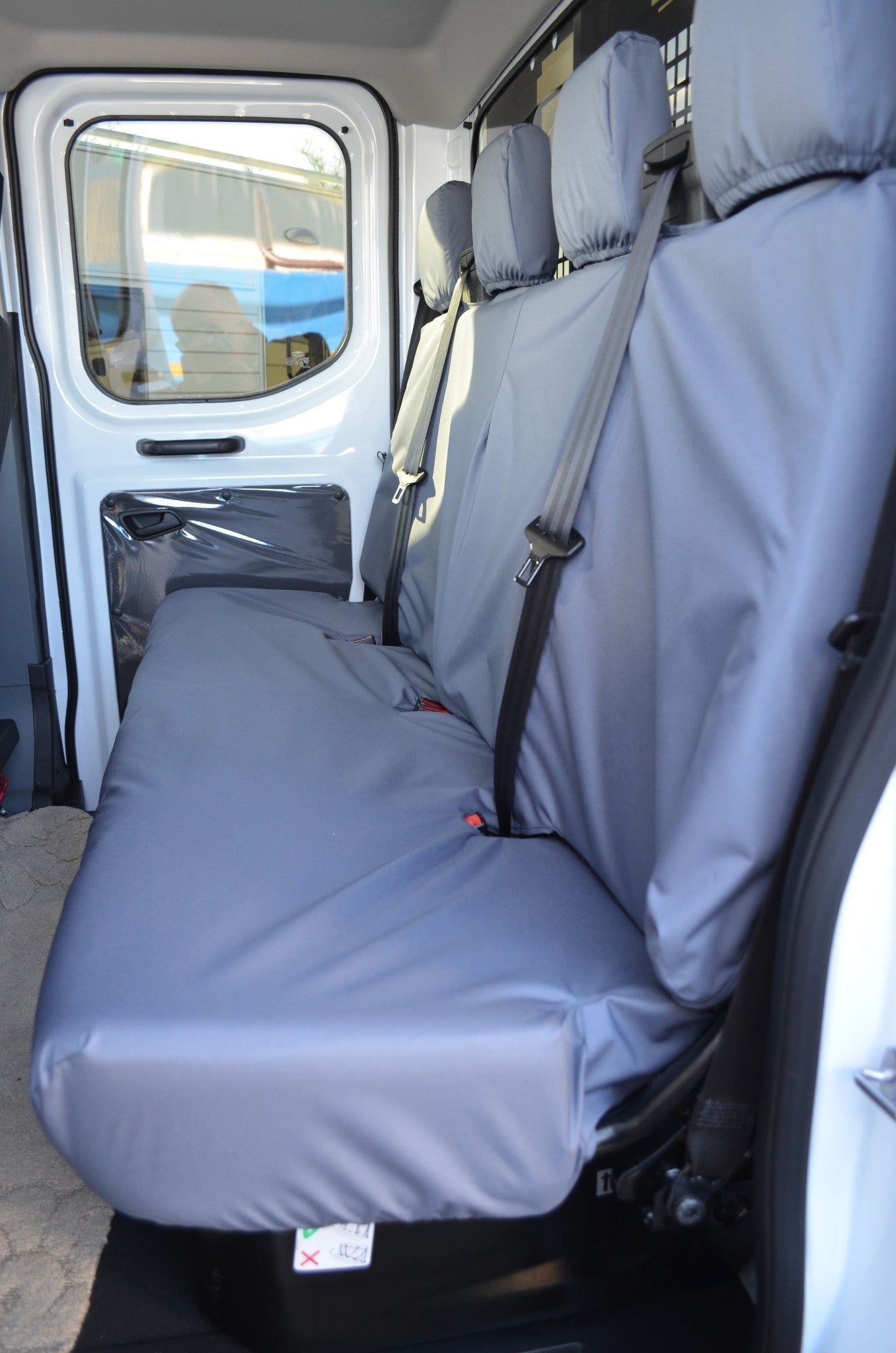 Turtle Covers Seats Tailored Seat Covers Fits Ford Transit 2014+ Tailored Rear Seat Covers