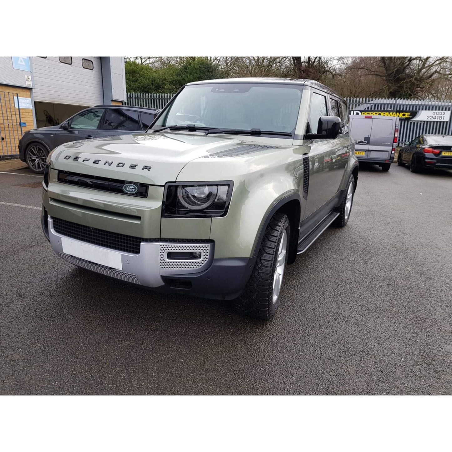 Direct4x4 Side Steps and Bars Orca Side Steps Running Boards for the Land Rover Defender 110 2020+