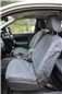 Turtle Covers Seats Tailored Seat Covers Fits Ford Ranger Double Cab 2012-2022 Seat Covers Front Pair Grey