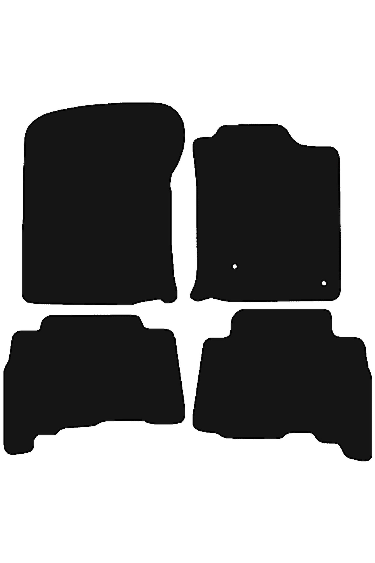 Turtle Covers Mats Tailored Rubber Mats Fits Toyota Land Cruiser 2009-2013 Tailored Rubber Mats