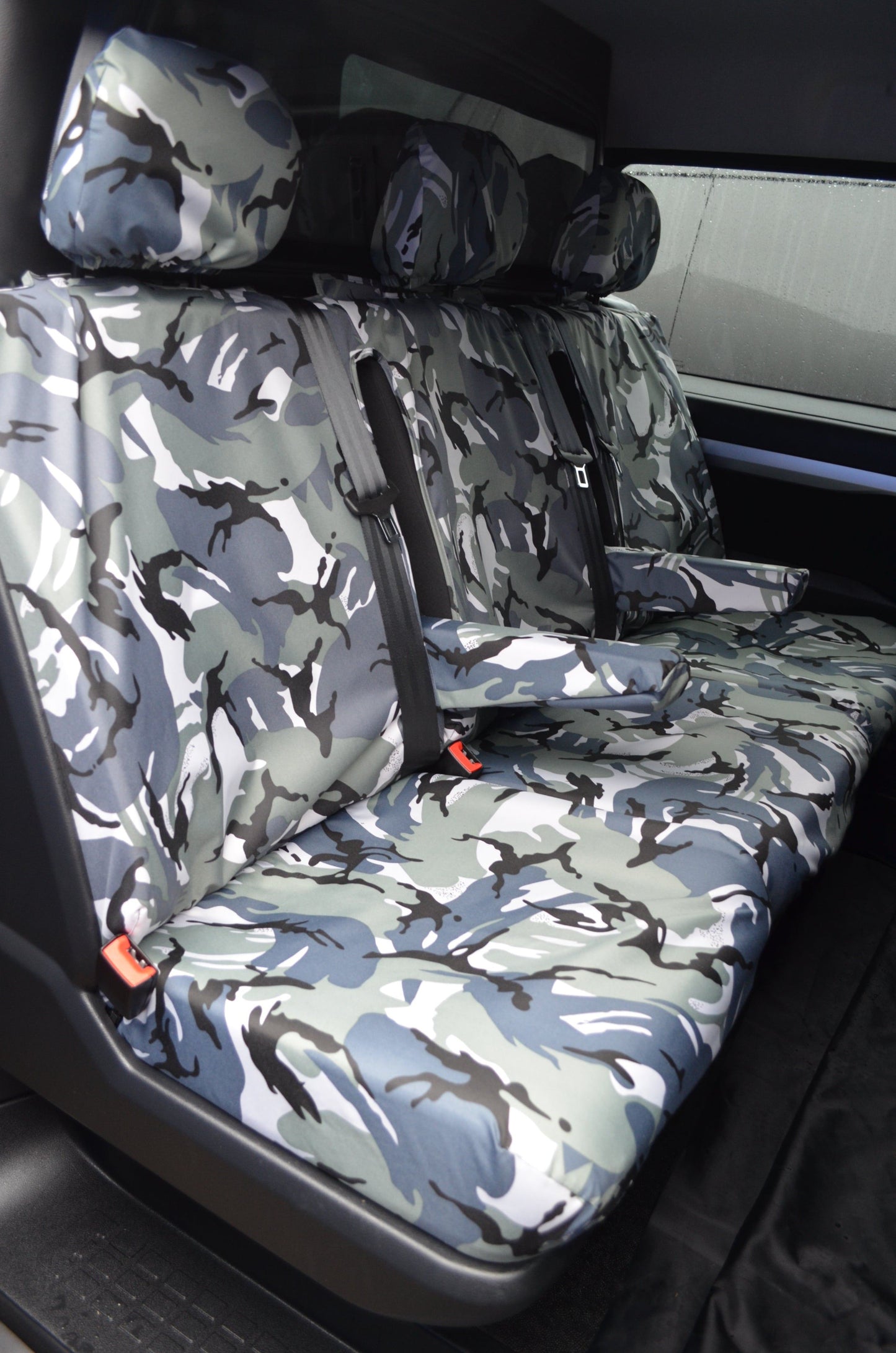 Turtle Covers Seats Tailored Seat Covers Fits Peugeot e-Expert 2020+ Crew Cab Tailored Seat Covers