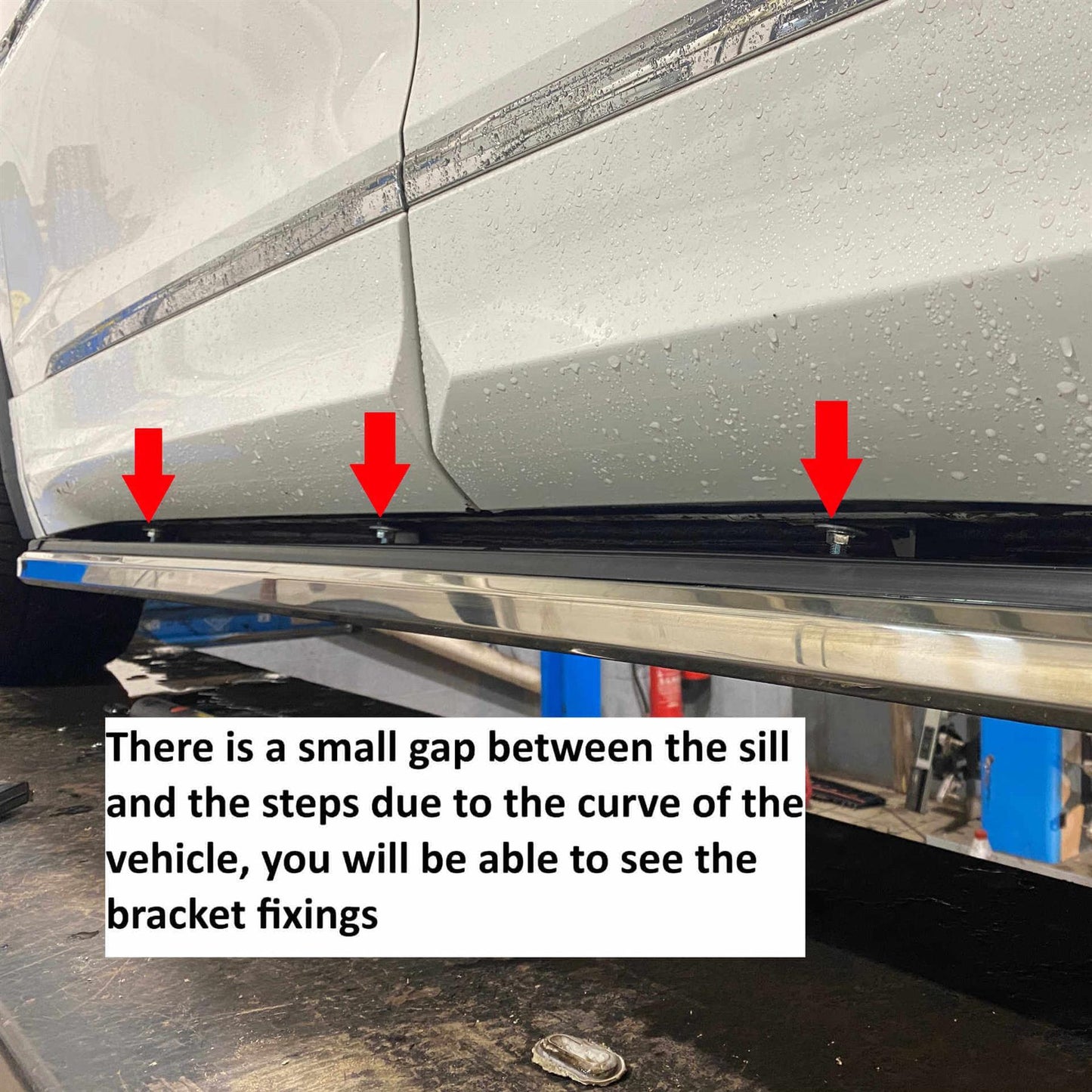 Direct4x4 Side Steps and Bars Panther Side Steps Running Boards for Volkswagen Tiguan 2016-2024 (2nd Gen)