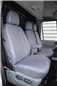 Turtle Covers Seats Tailored Seat Covers Fits LDV V80 2016-2020 Tailored Seat Covers Right Hand Drive Standard Grey