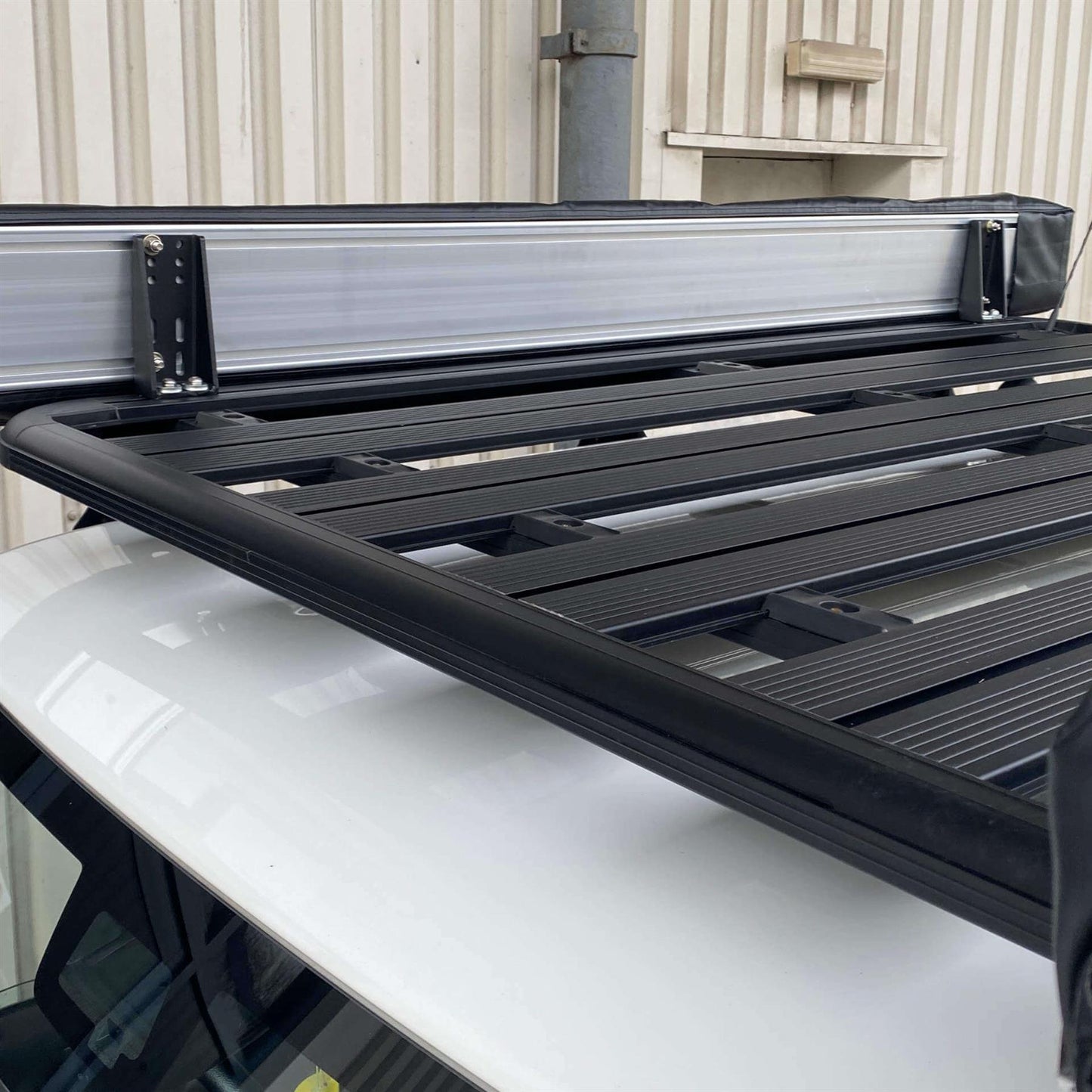 Direct4x4 Roof Rack Accessories Side Awning Brackets for Direct4x4 AluMod Low Profile Roof Racks (ALUMINIUM)