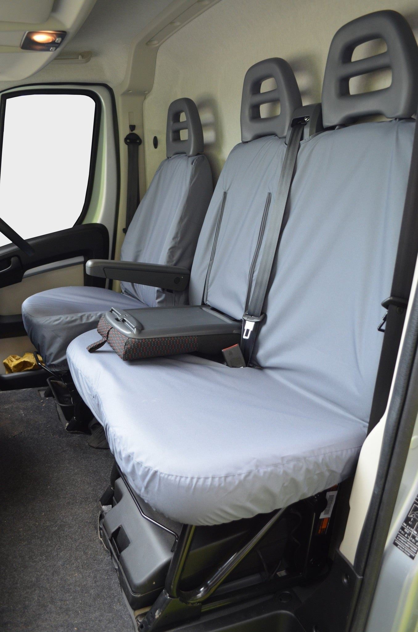 Turtle Covers Seats Tailored Seat Covers Fits Peugeot Boxer Van 2006-2022 Tailored Seat Covers