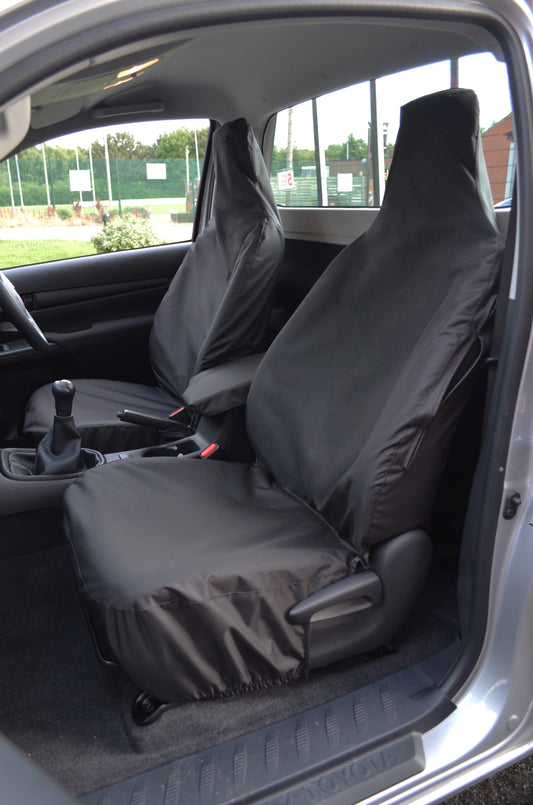 Turtle Covers Seats Tailored Seat Covers Fits Toyota Hilux 2016+ Tailored Seat Covers