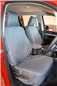 Turtle Covers Seats Tailored Seat Covers Fits Toyota Hilux Invincible 2016+ Tailored Seat Covers Right Hand Drive Front Seat Covers Grey