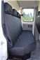 Turtle Covers Seats Tailored Seat Covers Fits Nissan Interstar Van 2022+ Tailored Rear Seat Covers Right Hand Drive Separate Headrests Black