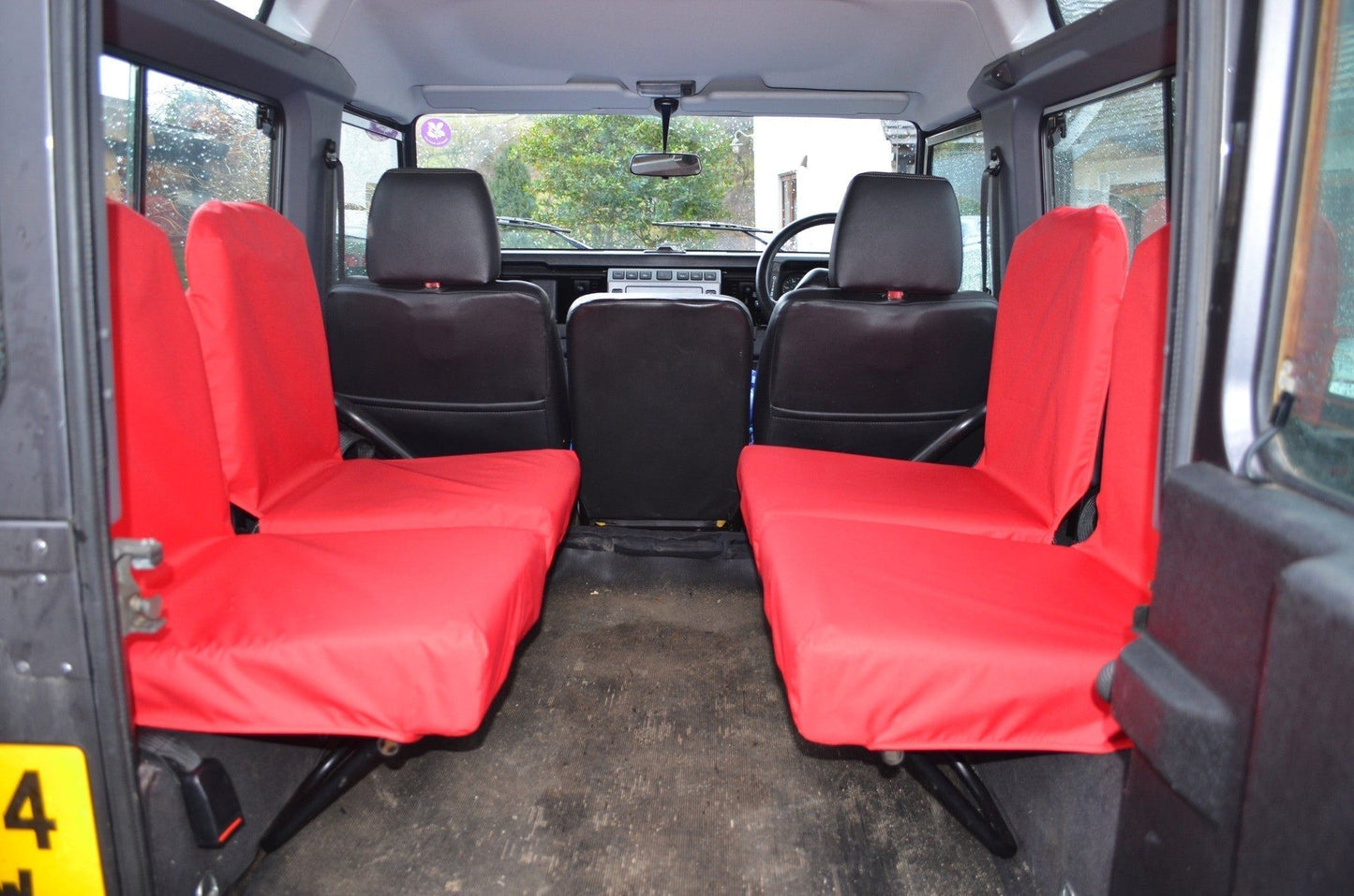 Turtle Covers Seats Tailored Seat Covers Fits Land Rover Defender 1983-2007 Rear Seat Covers