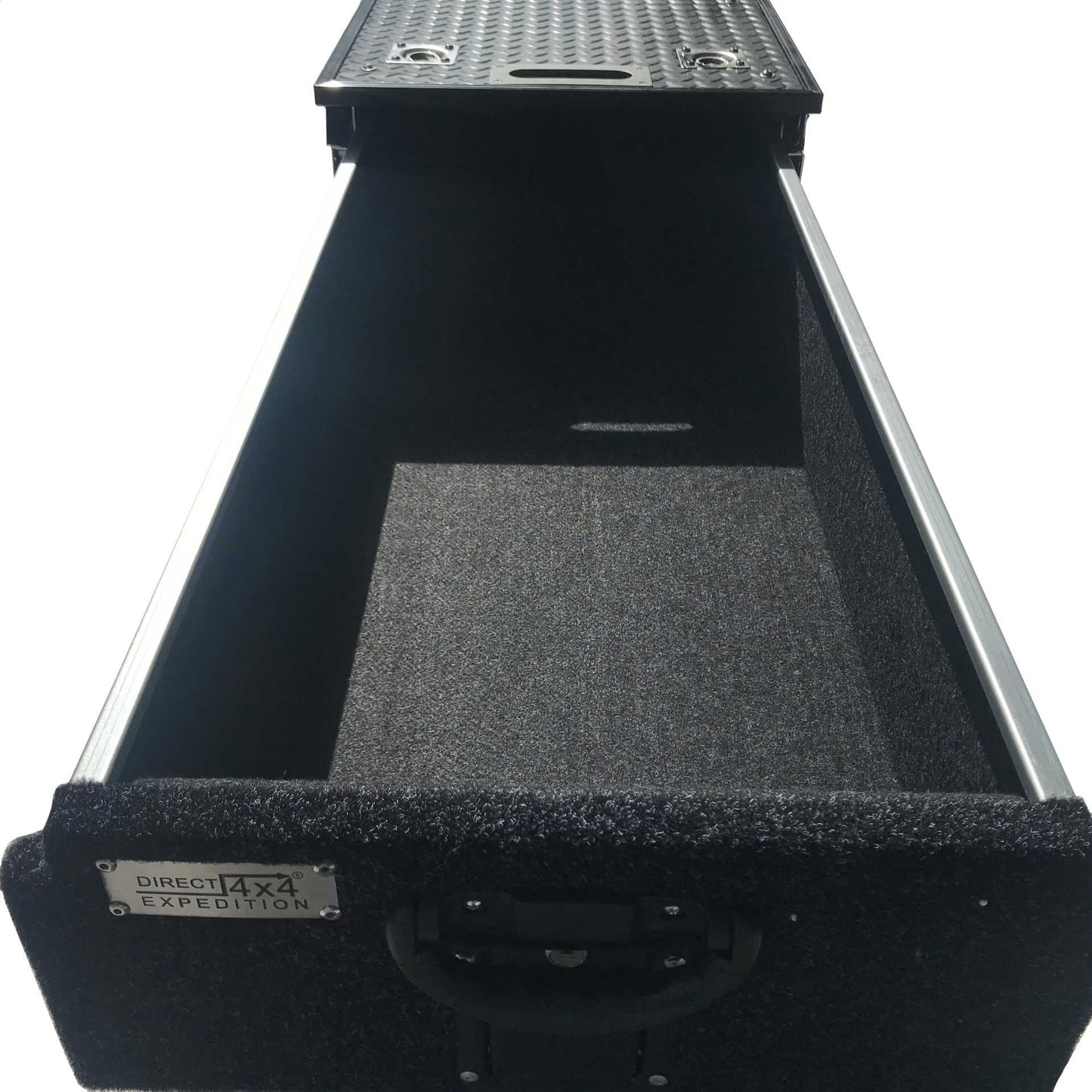 Direct4x4 Drawer Storage System Full Width Slide Rubber Top Single Drawer System