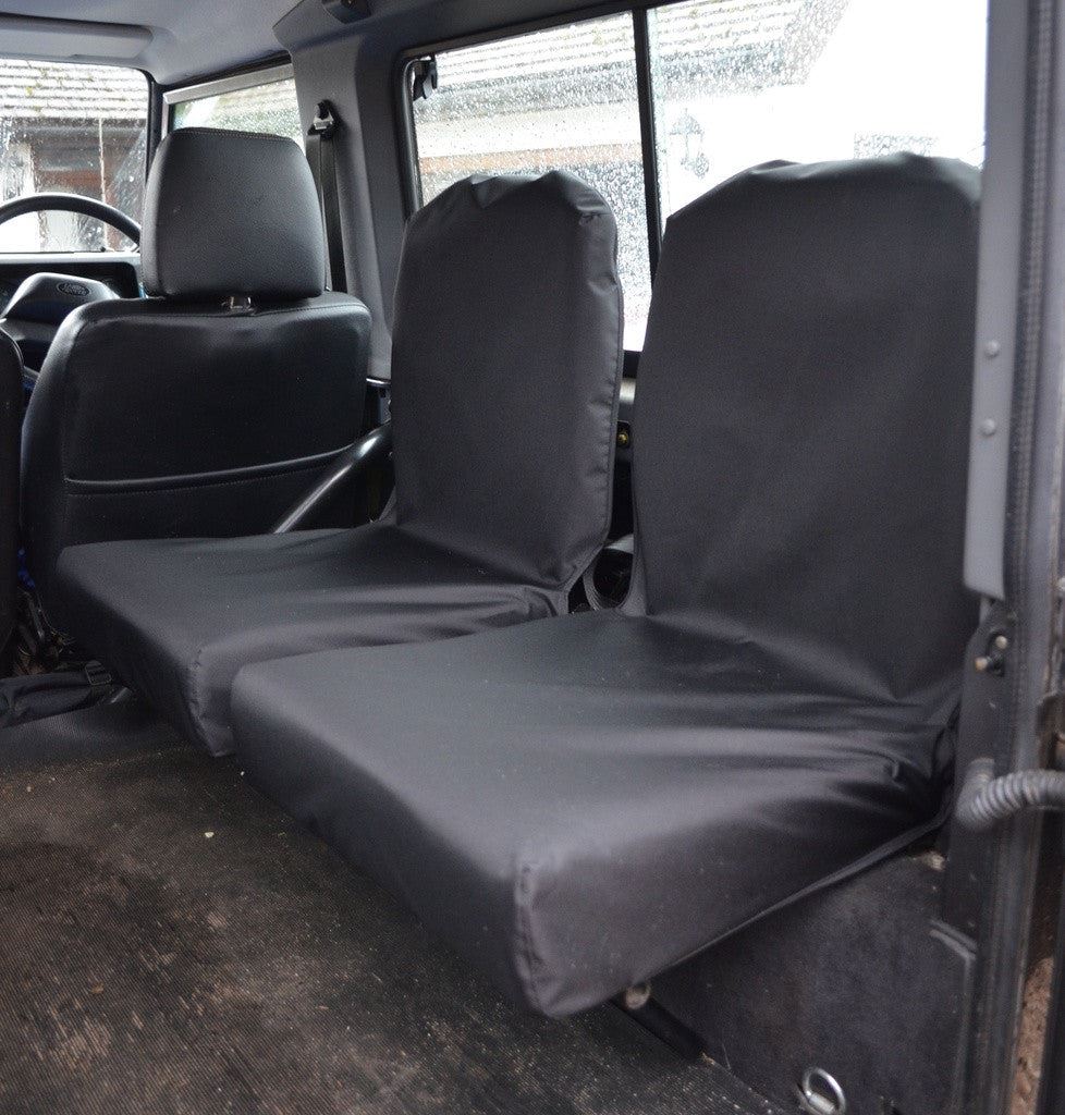 Turtle Covers Seats Tailored Seat Covers Fits Land Rover Defender 1983-2007 Rear Seat Covers