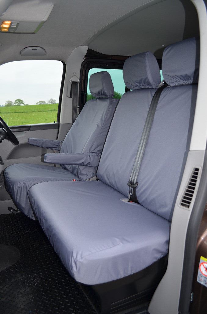 Turtle Covers Seats Tailored Seat Covers Fits VW Volkswagen Transporter T5 Shuttle 2010-2015 Seat Covers