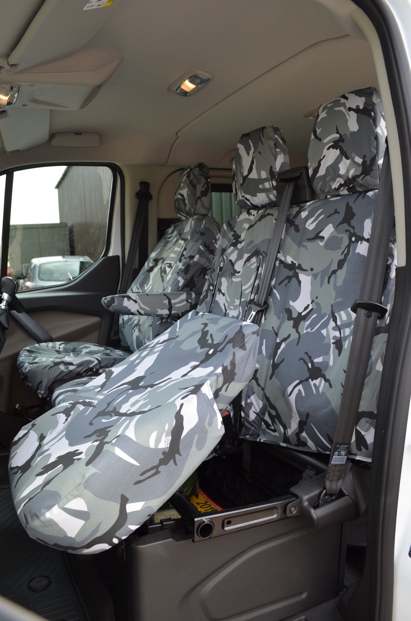 Turtle Covers Seats Tailored Seat Covers Fits Ford Transit Van 2014+ Tailored Front Seat Covers