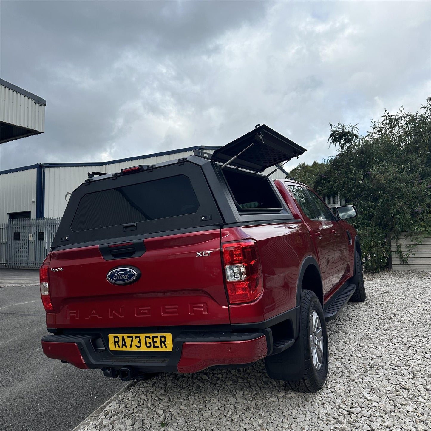 Aluminium Load Bed Canopy for the Ford Ranger 2022+ MK4 T9 (P703) Double Cab