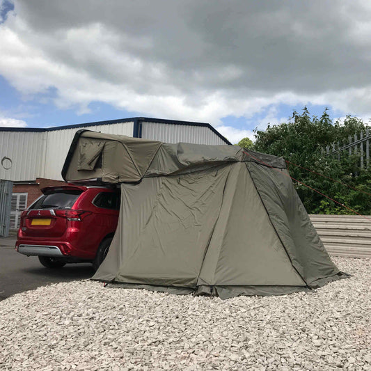 Direct4x4 Roof Top Tents Annex Addon for the Direct4x4 RoofTrekk 3 Person Roof Top Camping Tent in Grey