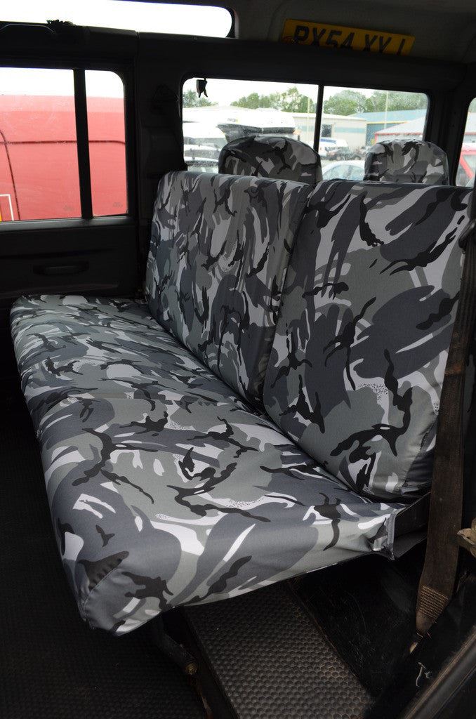 Turtle Covers Seats Tailored Seat Covers Fits Land Rover Defender 1983-2007 Rear Seat Covers