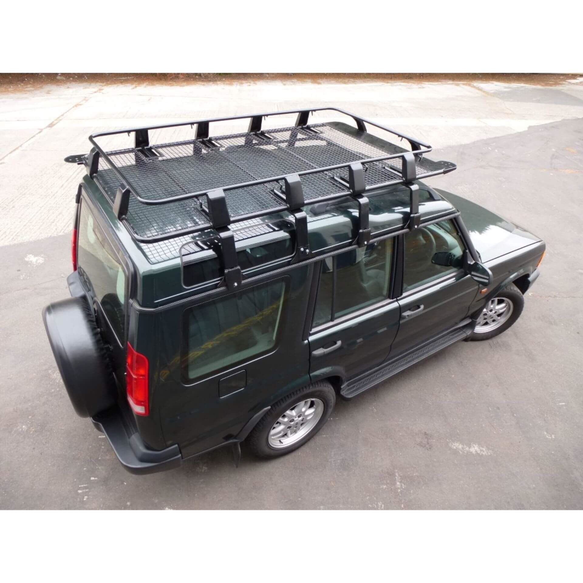 Direct4x4 Roof Racks Expedition Steel Full Basket Roof Rack for Land Rover Discovery 1 and 2