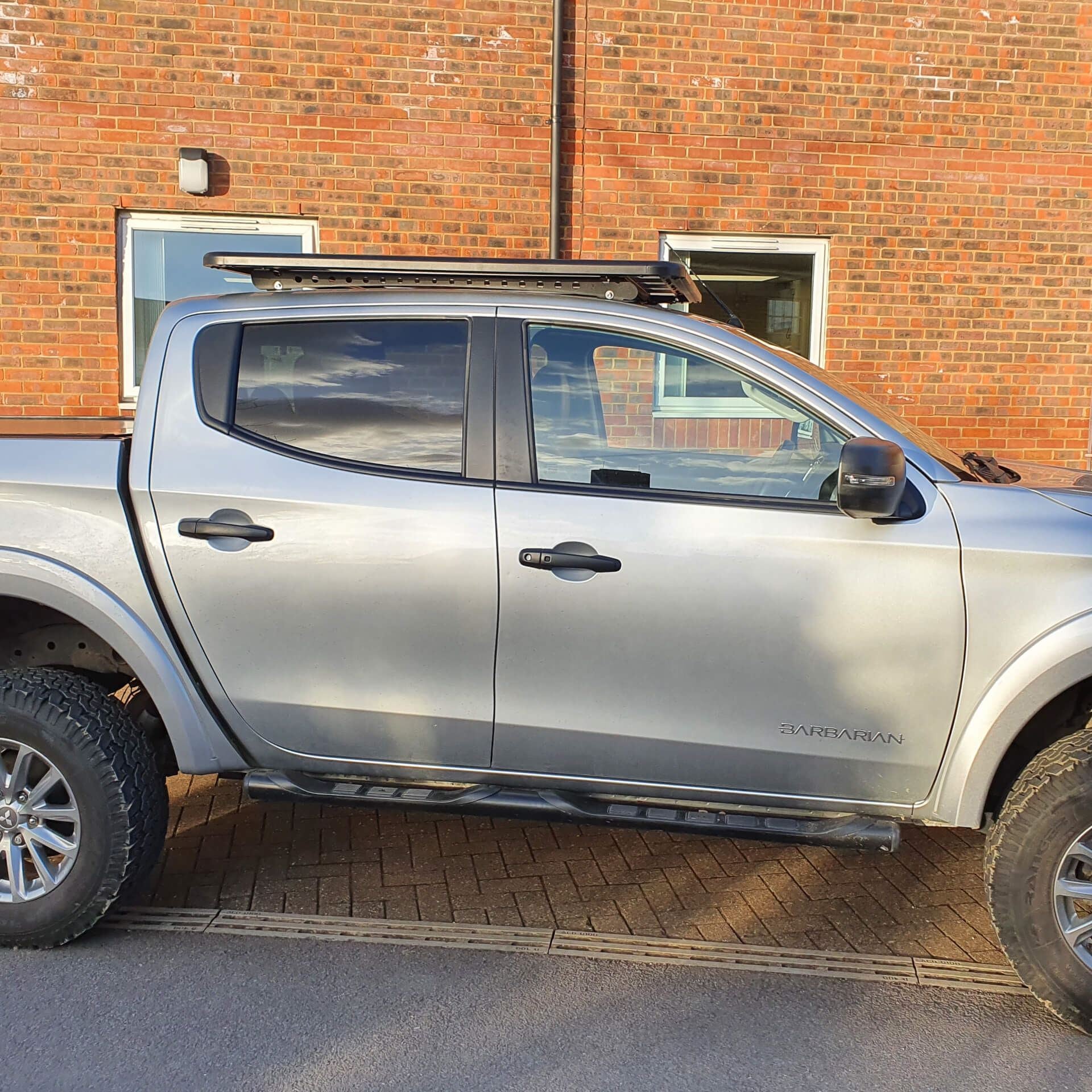 Direct4x4 Roof Racks AluMod Low Profile 135cm x 125cm Roof Rack for the Mitsubishi L200 2015+