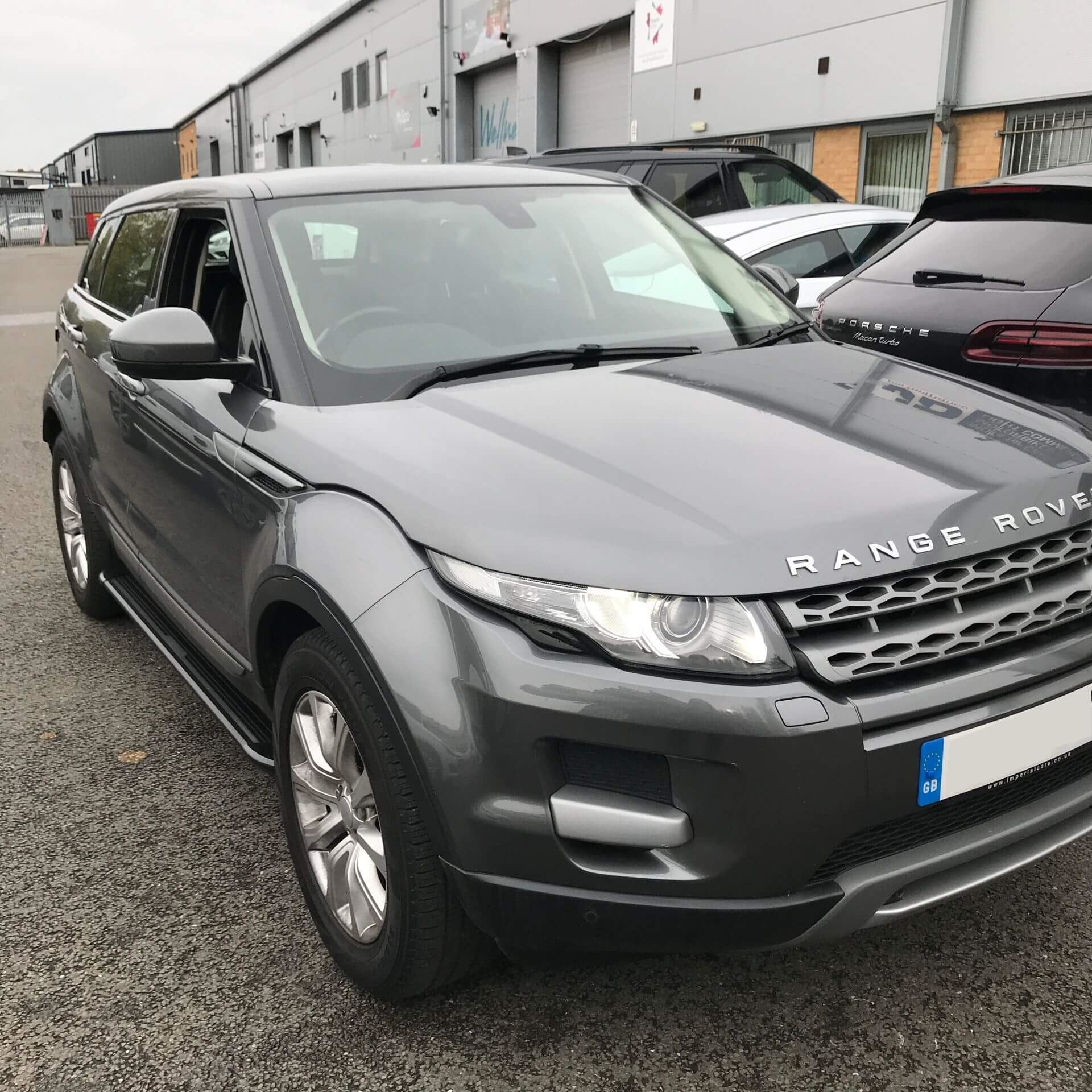 Direct4x4 Side Steps and Bars Puma Side Steps Running Boards for Range Rover Evoque Pure and Prestige 2011-2018