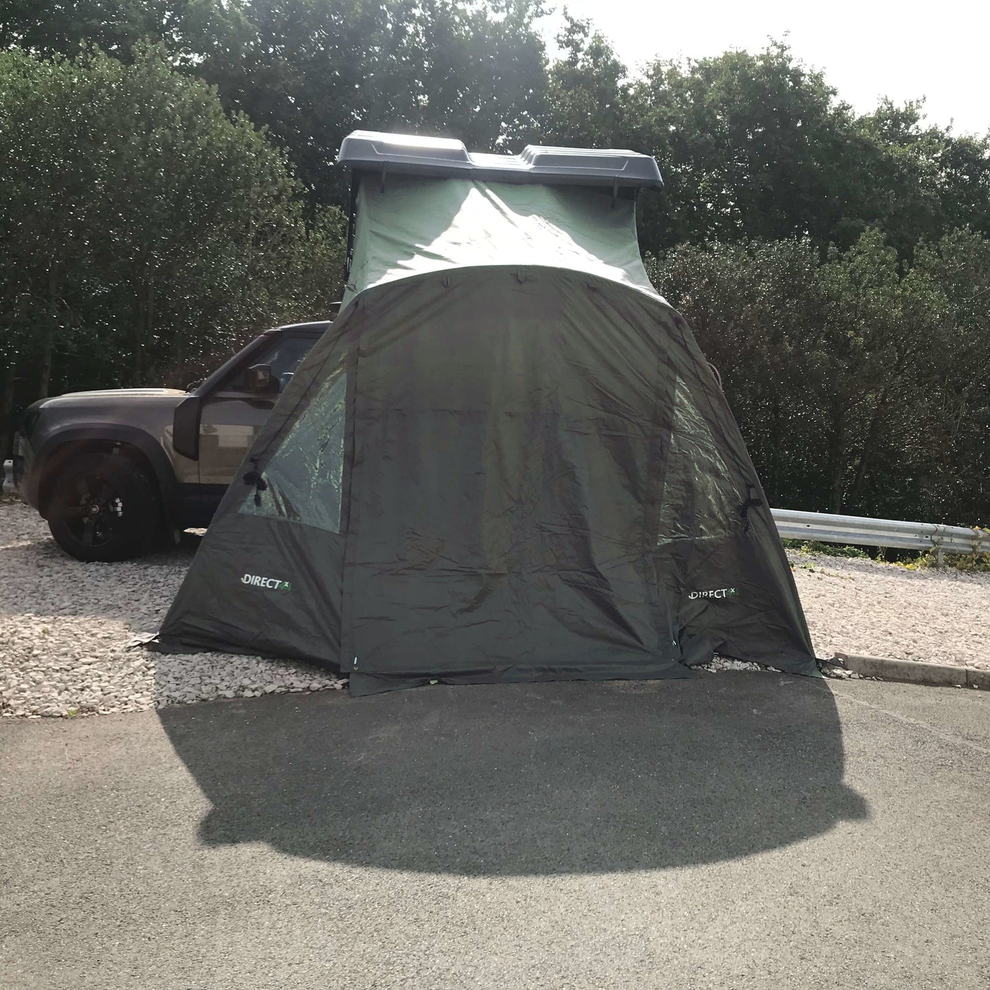 Direct4x4 Roof Top Tents Forest Green Annex Room Addon for Direct4x4 Pathseeker Roof Top Tent
