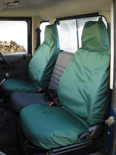 Turtle Covers Seats Tailored Seat Covers Fits Land Rover Defender 1983-2007 Front Seat Covers
