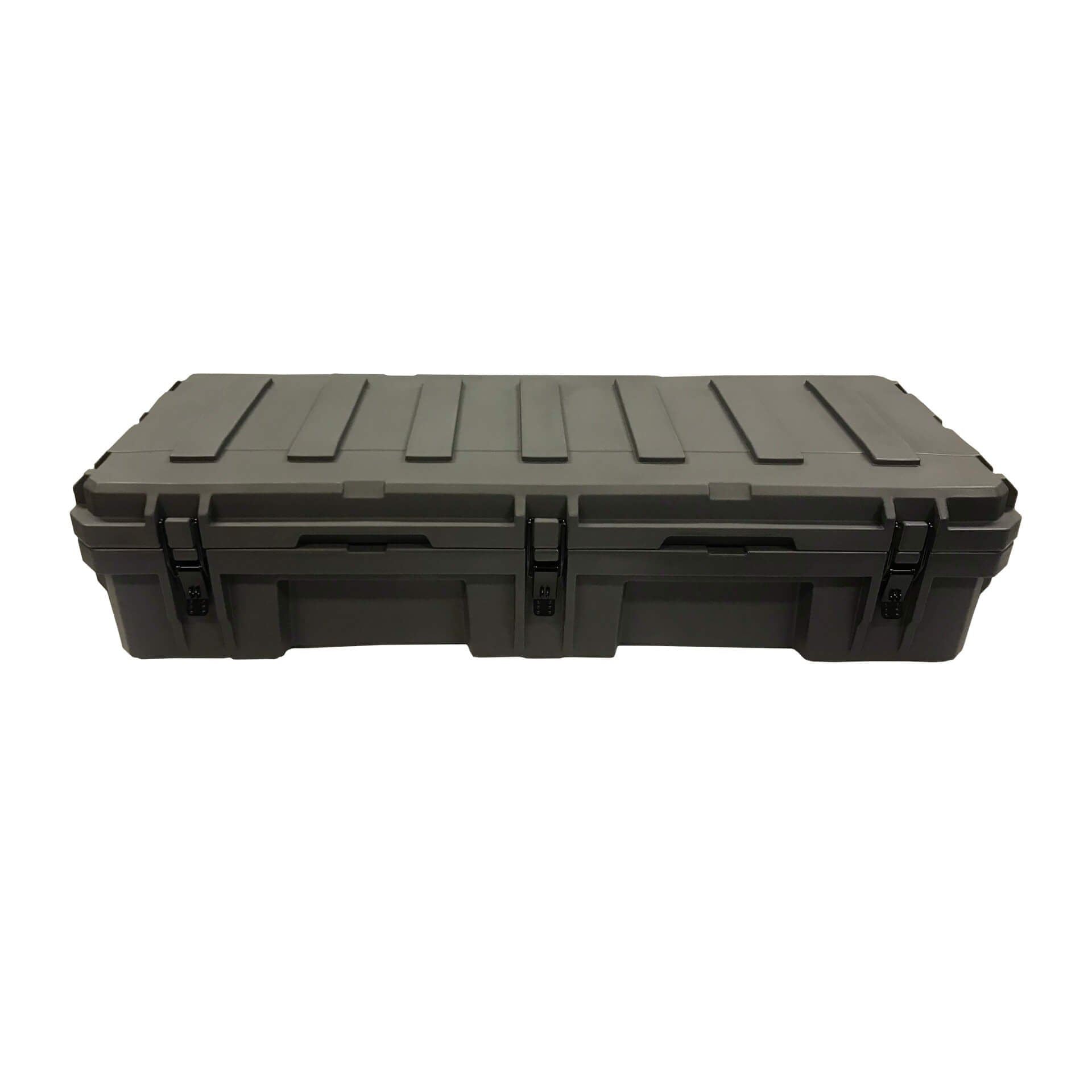 Direct4x4 Expedition Storage Boxes Double-Walled Expedition Overland Camping 95L Grey Plastic Tool Storage Box