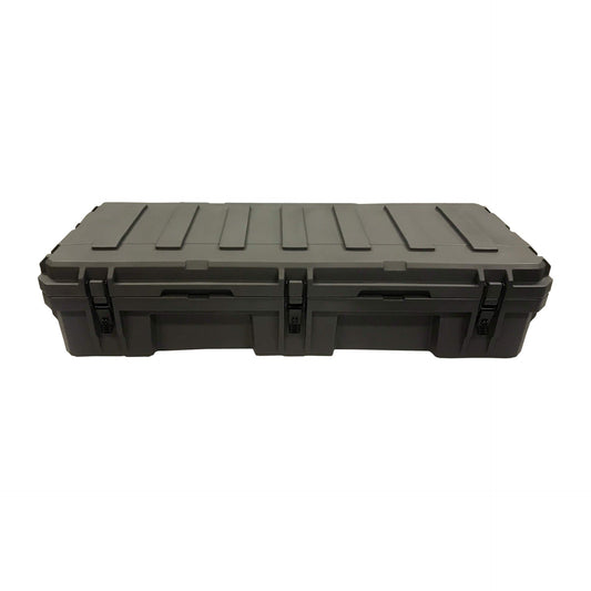 Direct4x4 Expedition Storage Boxes Double-Walled Expedition Overland Camping 95L Grey Plastic Tool Storage Box