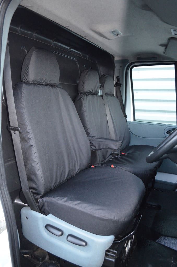 Turtle Covers Seats Tailored Seat Covers Fits LDV V80 2016-2020 Tailored Seat Covers