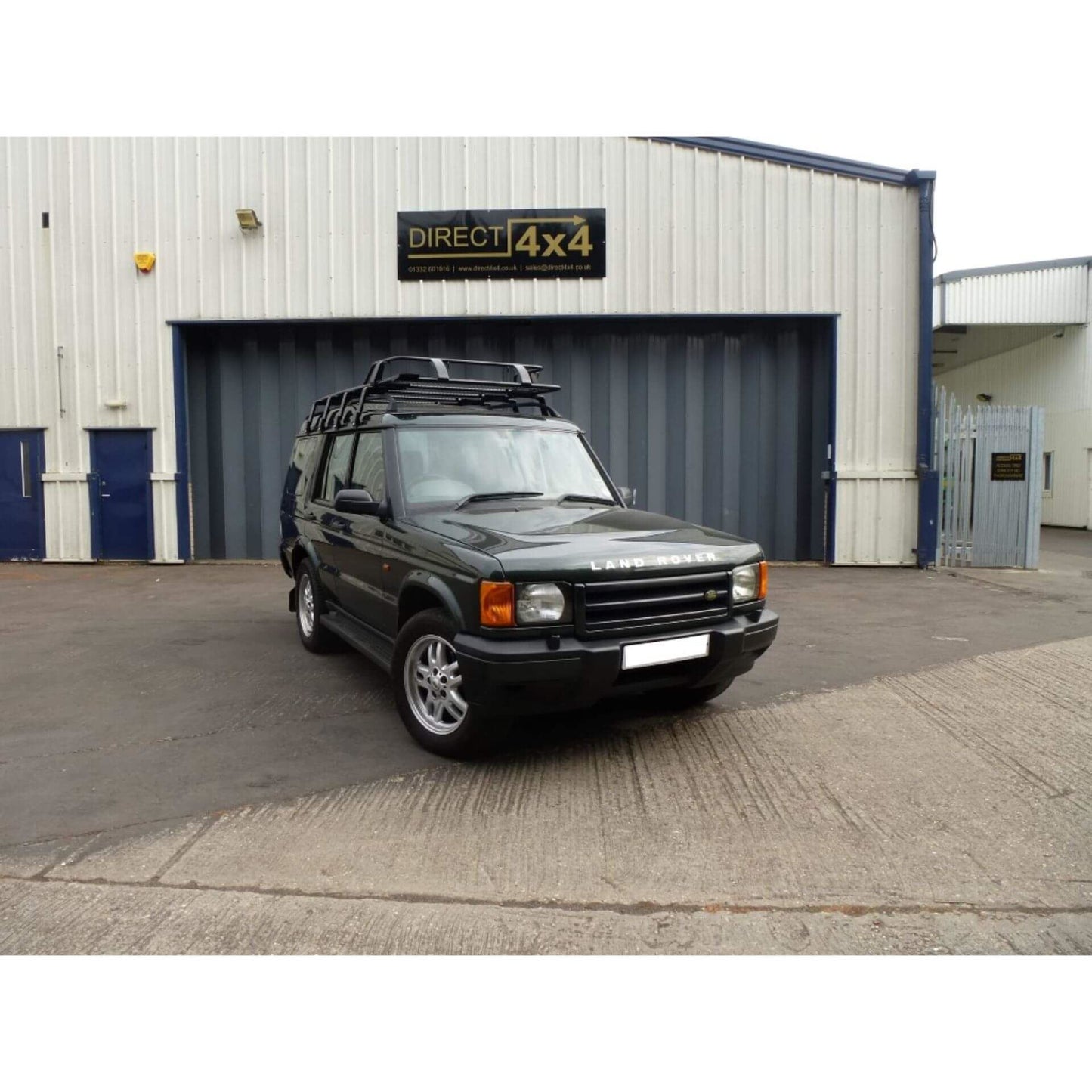 Direct4x4 Roof Racks Expedition Steel Front Basket Roof Rack for Land Rover Discovery 1 and 2